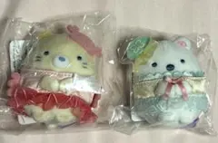 【新品未開封】　すみっコぐらし　ねこ　しろくま　てのりぬいぐるみ