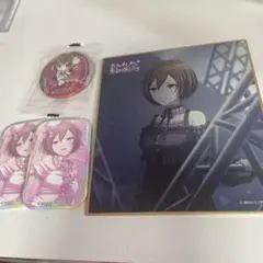 MEIKO プロセカ グッズ セット 缶バッジ&色紙