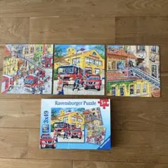 Ravensburger パズル 3x49ピース 2セット