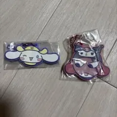 ケロロ軍曹×サンリオキャラクターズ　ラバーマスコット ギロロ　シナモロール