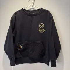 GU ポケモン裏起毛トレーナー　120cm