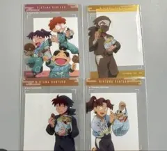 忍たま乱太郎 ファミリーマート オリジナルクリアカードセット 4枚コンプ