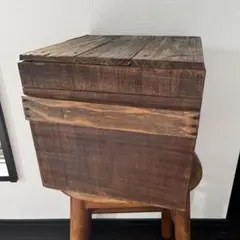 木箱① アンティーク　レトロ　古道具