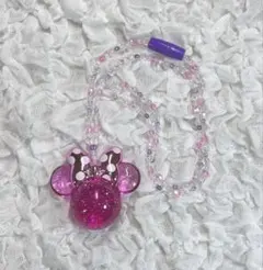 ディズニー ミニー 光るおもちゃ 光るペンダント ネックレス