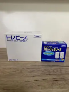 トレビーノカセッティ（浄水器本体＋トロハロメタン除去タイプカートリッジ2個入り）のサムネイル