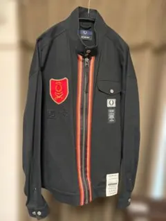 高配色】FRED PERRY ハリントンジャケット BLACK - メルカリ