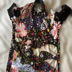 Ostroy サイクルジャージ 花柄のサムネイル
