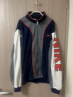 Nike 90年代 トラックジャケット ジャージ フルジップジャケット ネイビー