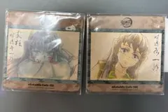 絵巻カフェ コースター 柱展記念 時透無一郎