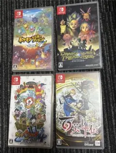 Nintendo Switch ゲームソフト 4本セット