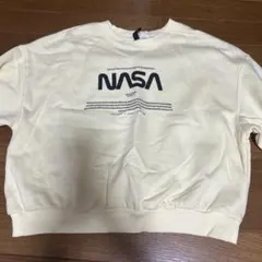 トレーナー裏起毛付きNASA短丈ショート丈