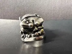 OLD VINTAGE シルバー 925 銀 スカル スパイダー 灰皿 置物 - メルカリ