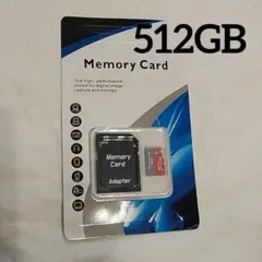 大特価❕512GB MicroSD メモリーカード アダプター付