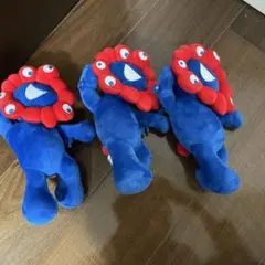 ミャクミャクくじ　ぬいぐるみ　三等　3点