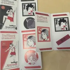ハイキュー きゃらくたぶるステッカー 黒尾鉄朗 孤爪研磨