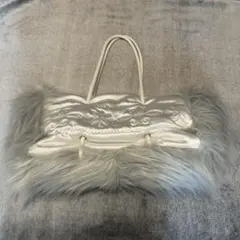 sculptor Fluffy Slouchy Satin Bag ファーバッグのサムネイル