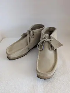 即発送★ClarksクラークスWALLABEEブーツUK7 25.5cm