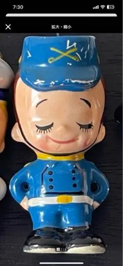 兵士キャラクター像と鹿ペンダントセット専用