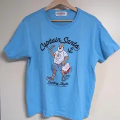 キャプテンサンタ　 Tシャツ 水色