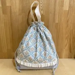 ハンドメイド お弁当巾着 花柄 キャスキッドソン生地 東レシート