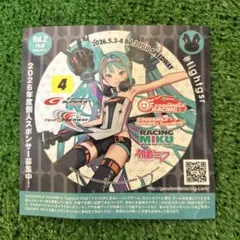 初音ミク super gtRD2富士非売品ステッカーのサムネイル