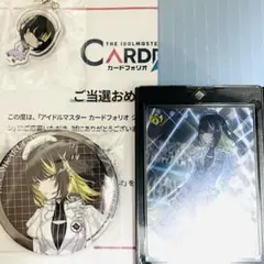 シャニマス 斑鳩ルカ めじるしチャーム カードフォリオ 当選 缶バッジ MR シャニマス 斑鳩ルカ めじるしチャーム カードフォリオ 当選 缶バッジ