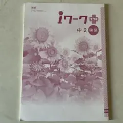 iワークプラス 中2国語