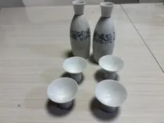 ノリタケ 酒器セット 徳利2本 盃4客 Blue Waltz 日本製