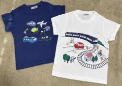 ふ*♡様 familiar イラスト Tシャツ 110 2着セット