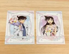 セット最安値☆名探偵コナンカフェ コレクションカード 工藤新一 毛利蘭