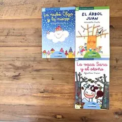絵本セット La nube Olga y la nieve 他