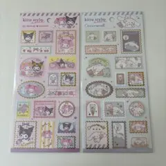 kitte style seal サンリオ　2種セット