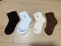 本物 adidas ソックス 4足セット 23~25cmのサムネイル