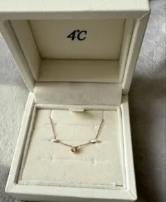 新品未使用 4℃ K10ピンクゴールド ネックレス 111736123114