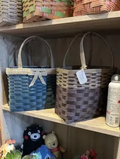 クラフトバッグ　カゴ