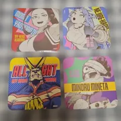 ヒロアカ　原画展　コラボカフェコースター