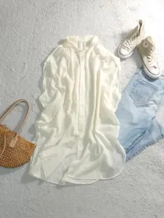 シールームリン カットジャガードフレアトップス - メルカリ