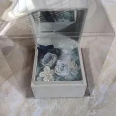 フラワーギフト　青い花