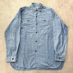 極美品 バズリクソンズ シャンブレーシャツ Mサイズ - メルカリ