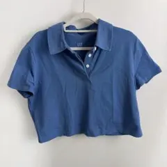GAP ポロシャツ 半袖 ブルーのサムネイル