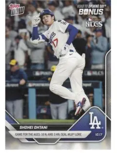 Shohei Ohtani 2023年NLCS Topps Nowカード
