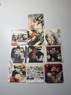 ジャンプ展 NARUTO アートコースター 4種セット - メルカリ