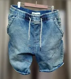 ZARA MAN スウェットデニム ショートパンツのサムネイル