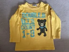 DOUBLE.B 長袖カットソー　100cm