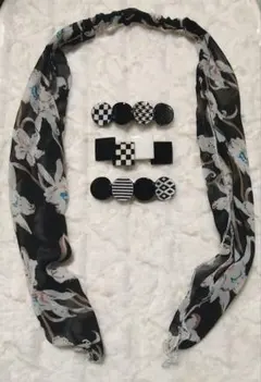 ヘアアクセサリーのセット