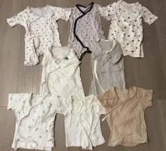 コンビ肌着 長短肌着　8点セット