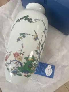 有田焼 花瓶 フラワーベース　陶器のサムネイル