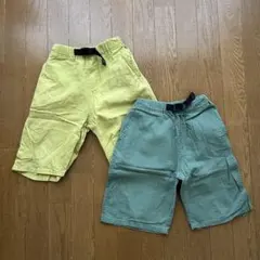 グローバルワーク　ハーフパンツ　140cm 2枚セット