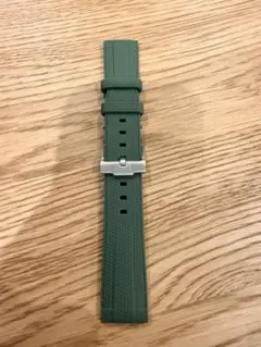 グリーンシリコンバンド ステンレスバックル