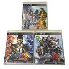 No.P37【バラ売り不可】戦国BASARA3、3宴、4の3点セット PS3